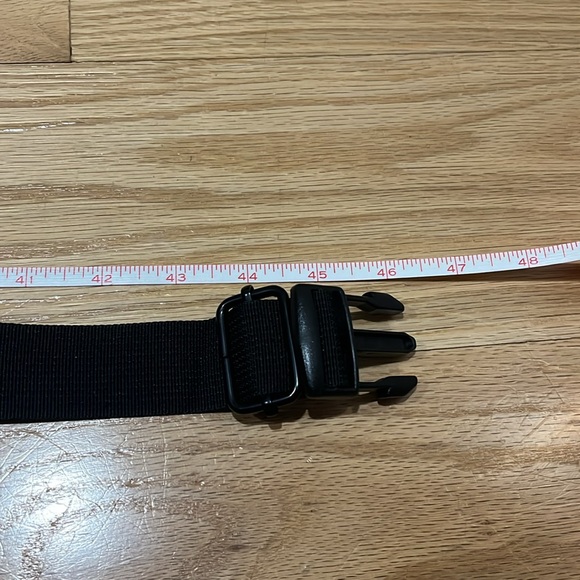 Steve Madden Black Leather Crossbody Belt Bag - Picture 5 of 6